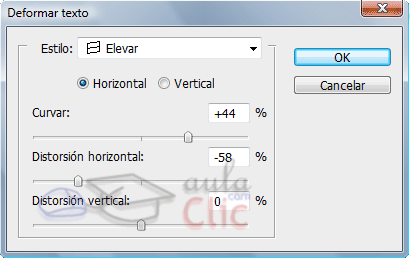 Deformando el texto