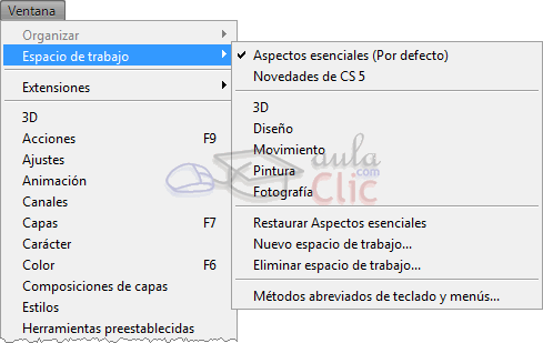 Espacio de trabajo