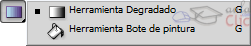 Herramientas Degradado y Bote de pintura