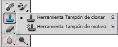 Herramientas del grupo Tampones