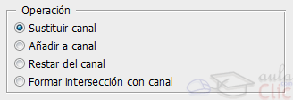 Opciones de fusi�n de selecciones