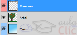 Seleccionando una capa