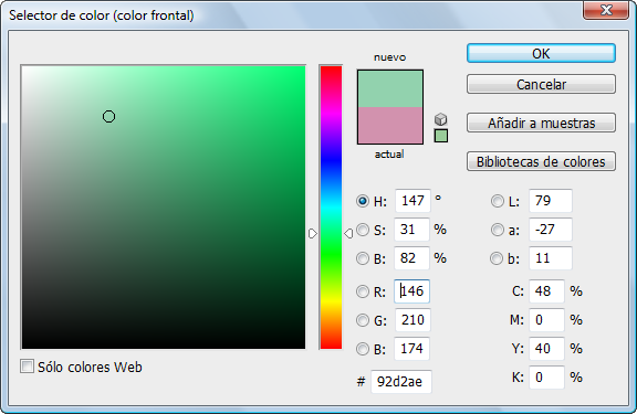 Selector de Color